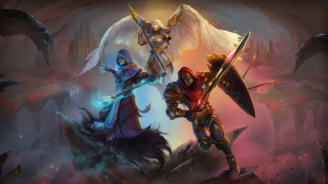 Demon Dungeons - Abyss Tactics screenshot 1