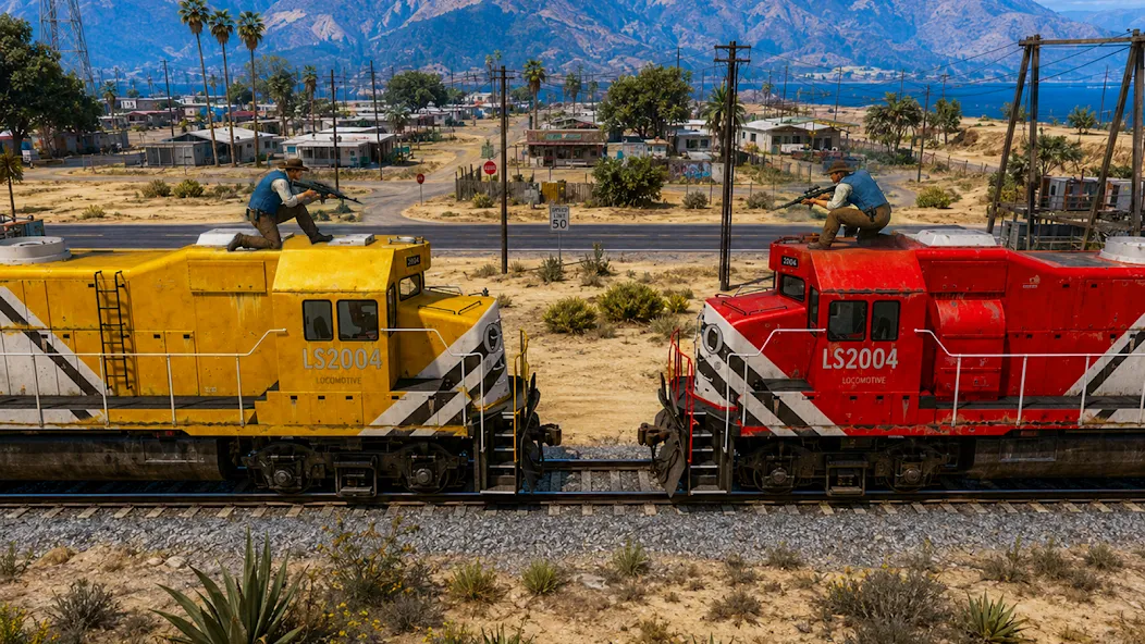 Train Survival City Train Game screenshot 6