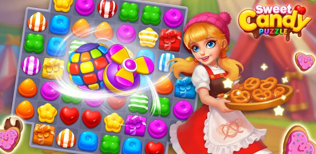Sweet Candy Puzzle: Match Game screenshot 6