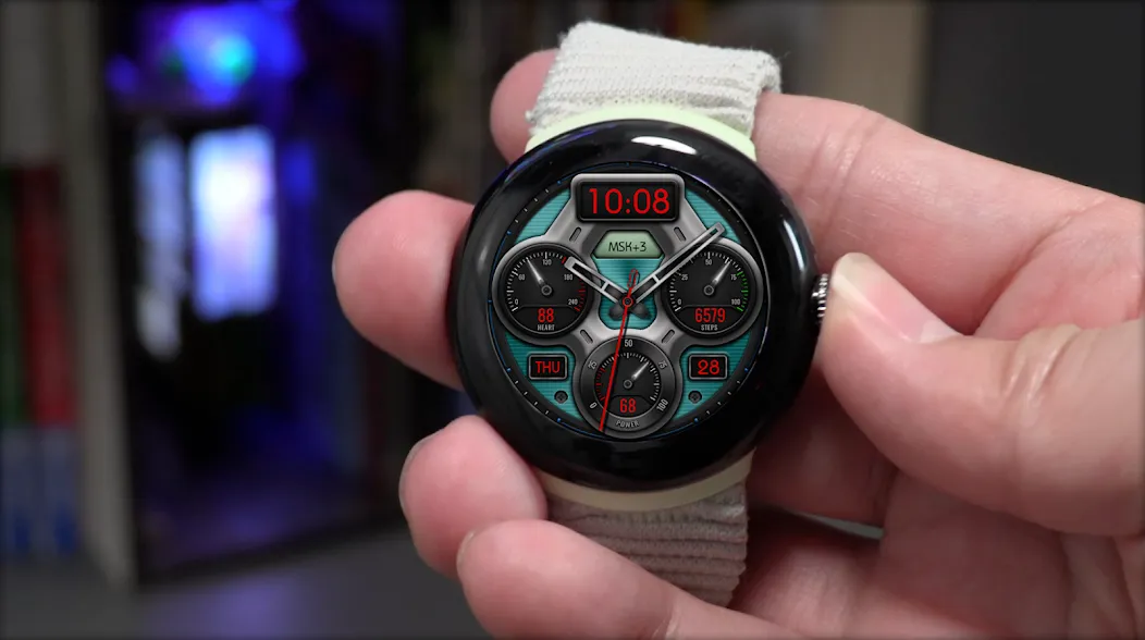 Hybrid WARAMUN WS01 Watch face screenshot 5