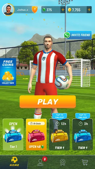Mundo del fútbol - Gente real screenshot 4