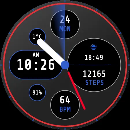 Pure Classic Watch Face screenshot 12