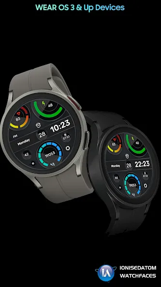 IA70 Digital Watchface screenshot 5