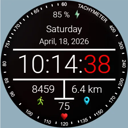 Iris583 Crisp Digital Watch screenshot 30