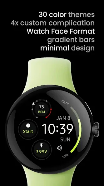 n-Digital: Watch face screenshot 2