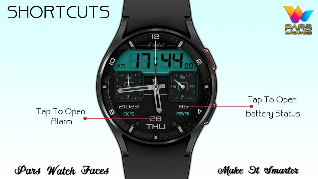 Hybrid Pastel Watch Face screenshot 6