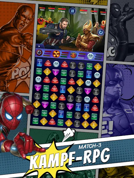 MARVEL Puzzle Quest Helden-RPG screenshot 13