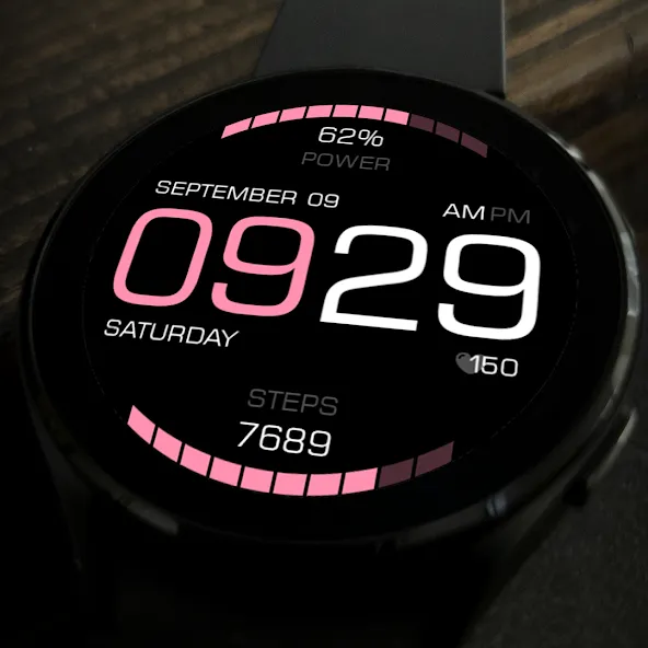 Key088 Futuristic Watch Face screenshot 6