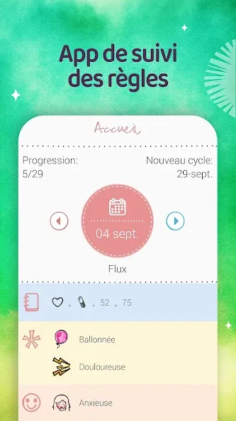 Maya - Règles & Santé screenshot 2