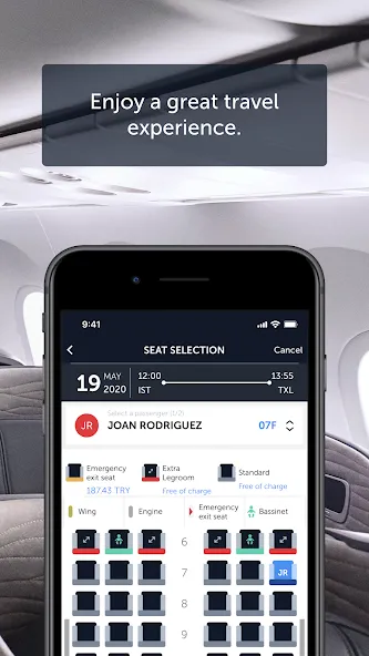 Turkish Airlines Flight Ticket screenshot 5
