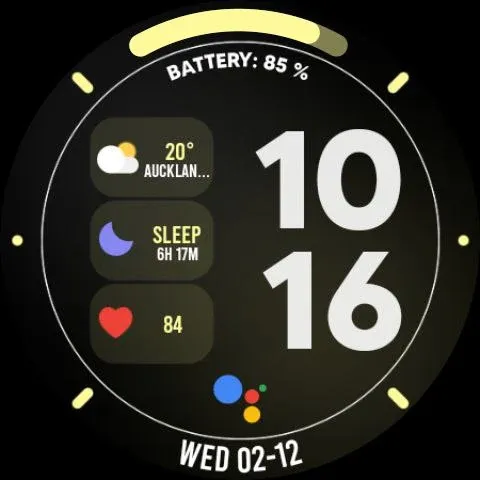 Night 84 - watch face screenshot 23