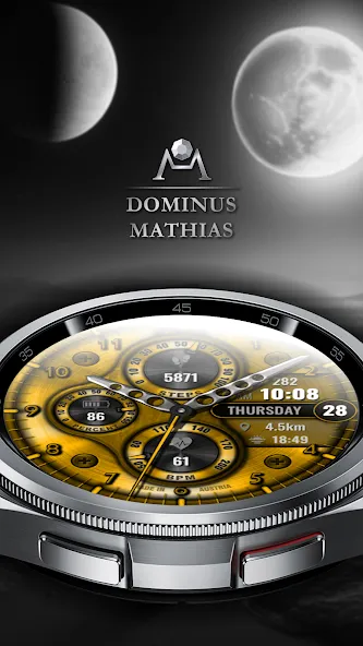 DM044 Analog Watch Face screenshot 4