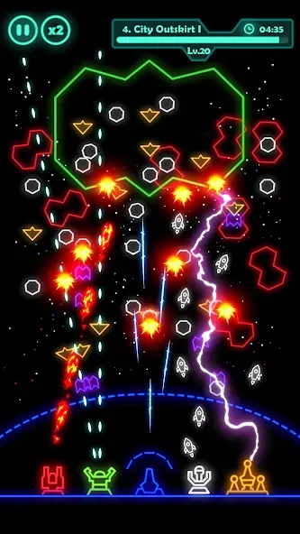 Galaxy War: Falltopia Shooter screenshot 6