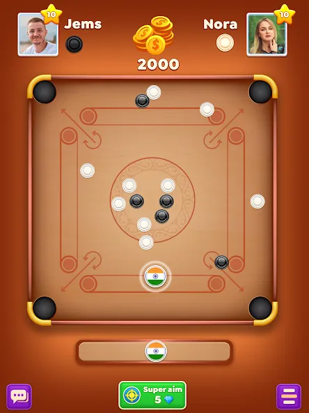 Carrom Cricket: Disc Pool Game screenshot 13