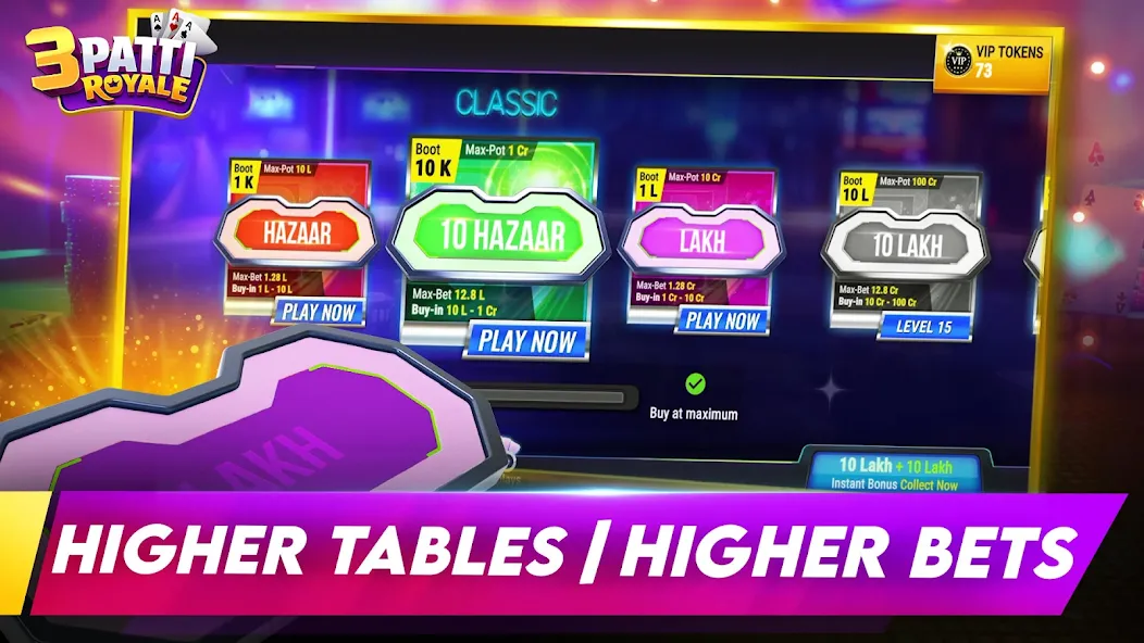 Teen Patti Royale: Gold League screenshot 2