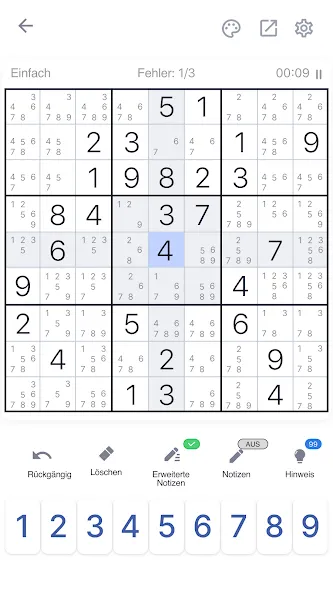 Sudoku Klassische Puzzlespiele screenshot 6