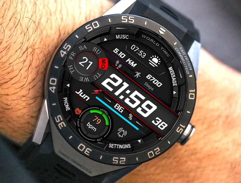 FSW274 Digital Watchface screenshot 5