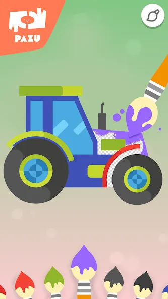 Coloring games for toddlers screenshot 4