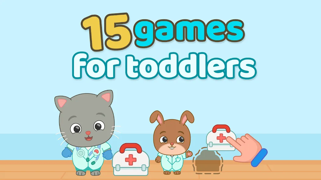 Learning games for toddlers 2+ screenshot 1