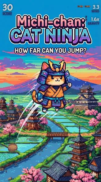 MICHI-CHAN: Cat Ninja! screenshot 4