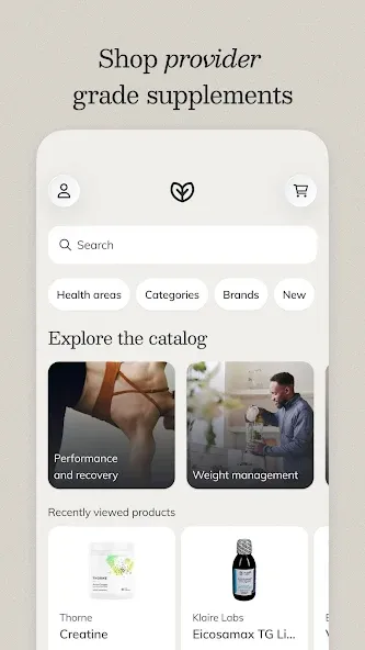 Fullscript screenshot 3