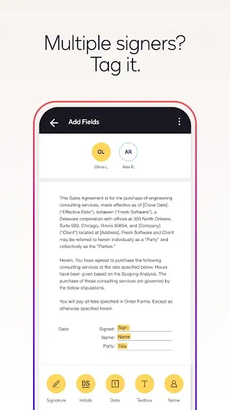 Docusign - Upload & Sign Docs screenshot 5