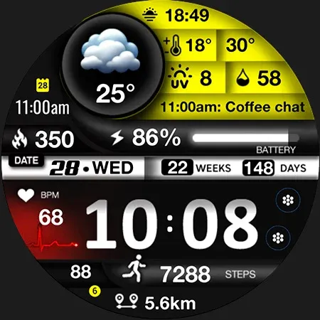 ML2U 264 Watch Face screenshot 27