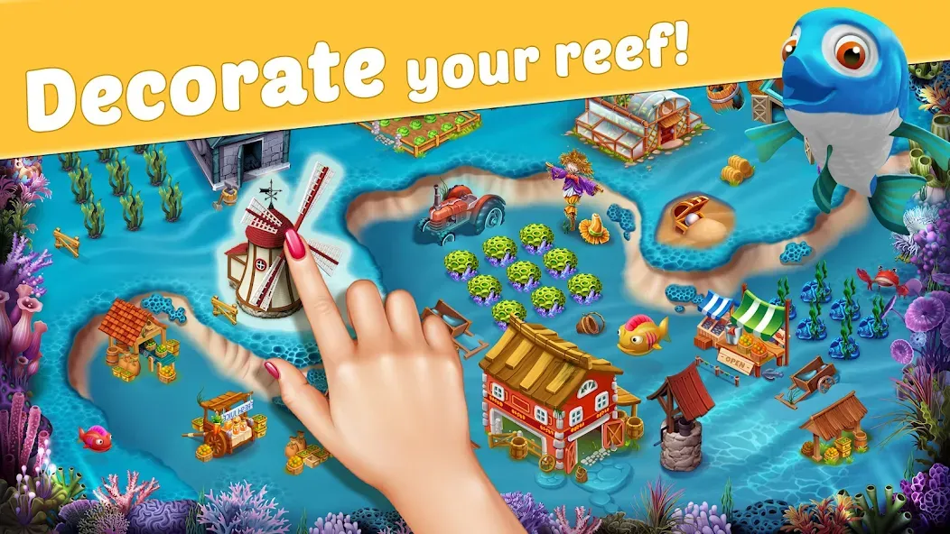 Reef Rescue: Match 3 Adventure screenshot 2