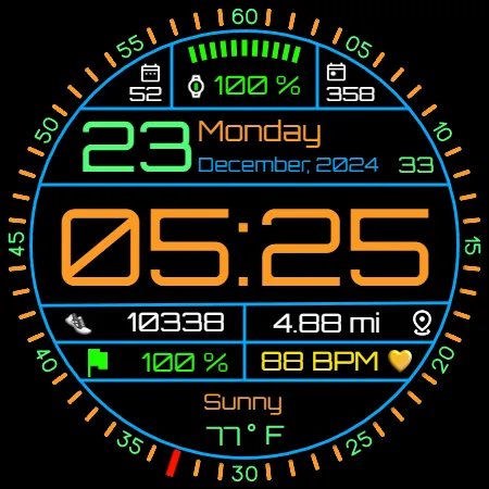 Classic Digital Watch Iris528 screenshot 16