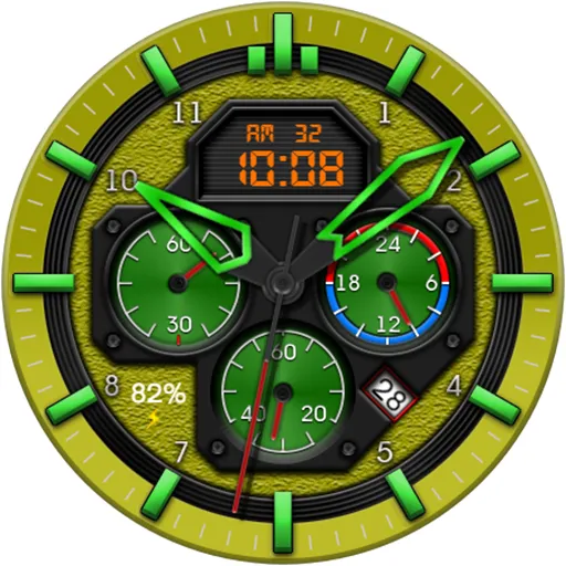 Hybrid AVIUMI CTS83 Watch face screenshot 16