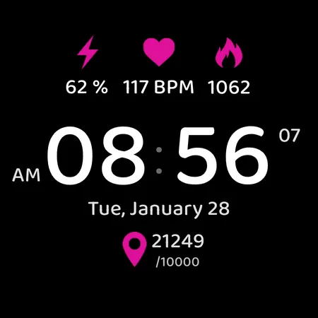 Power Tracker Watch Face screenshot 7