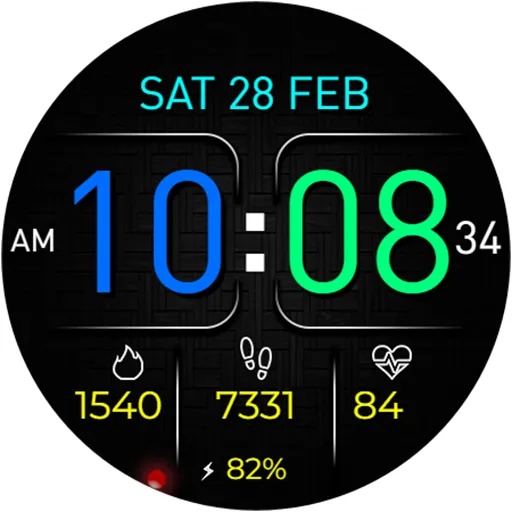 Digital KAIRO Watch face screenshot 21