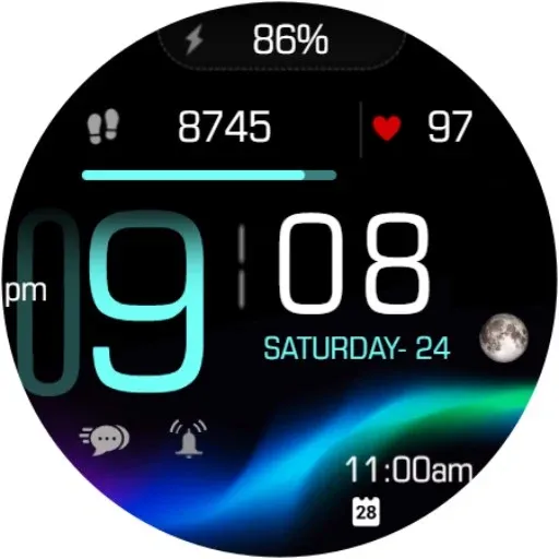 Black Stylish Aurora Lights 65 screenshot 20