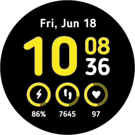 Essential Watch Face Wear OS screenshot 3