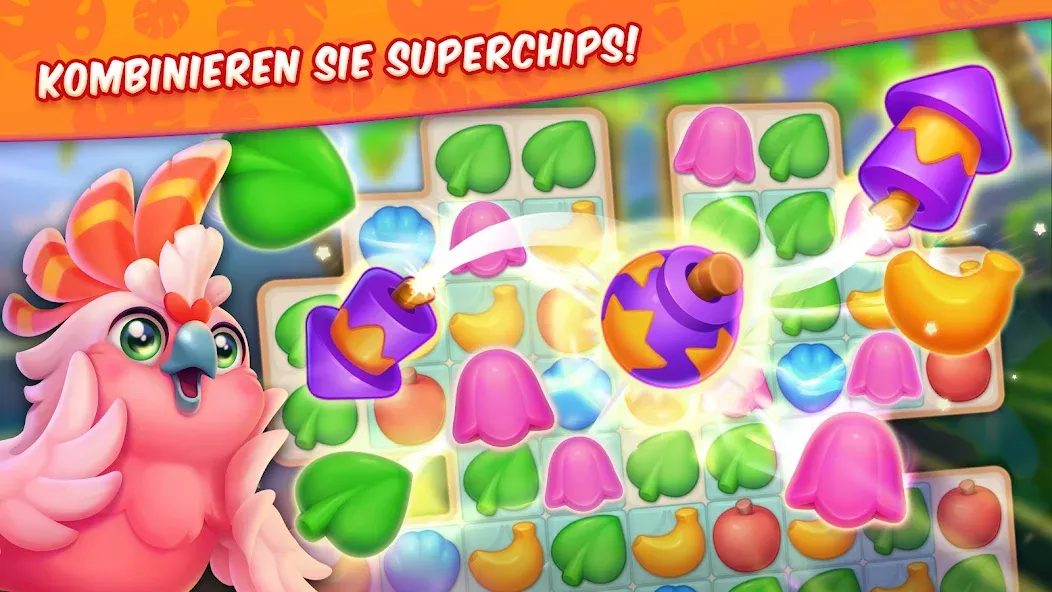 Tropicmania: Puzzle 3-gewinnt screenshot 1