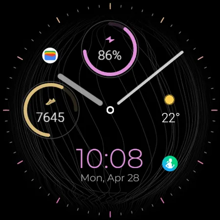 TVV Minimal 6 Watch Face screenshot 12