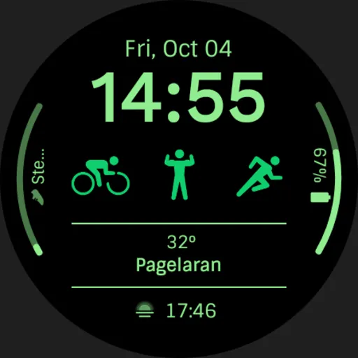 EXD099: Digital Watch Face screenshot 32