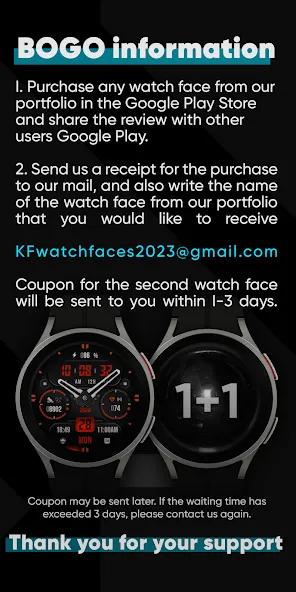 KF160 Watch face screenshot 8