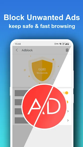 Pure Web Browser - Adblocker screenshot 3