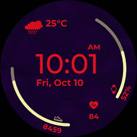 Crystal Facet Watch Face screenshot 9
