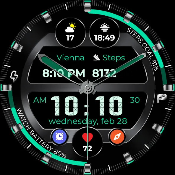 ChronoFlex Watch Face screenshot 8