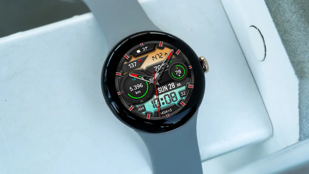 Hybrid PRALAX WS19 Watch face screenshot 8