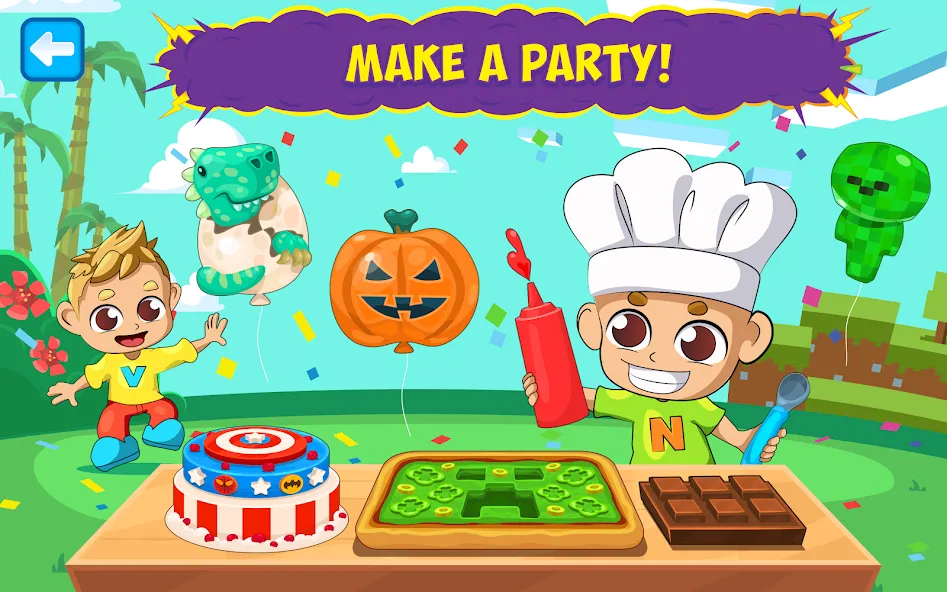 Vlad and Niki: Kids Pizza Game screenshot 17