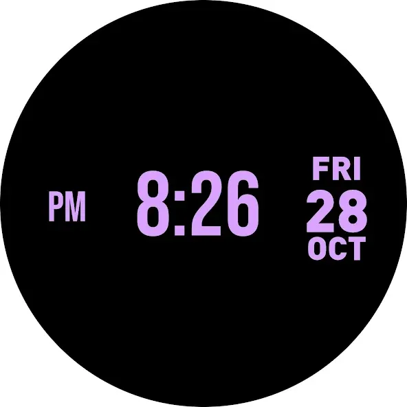 Focused Watch Face screenshot 40
