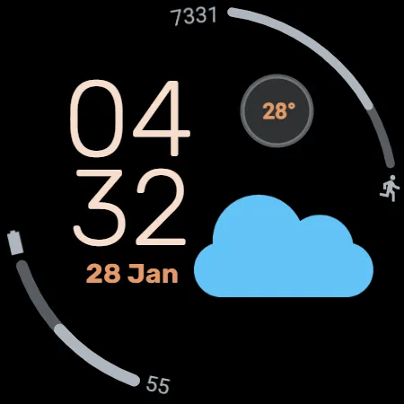 Weather 2 Watch face screenshot 27