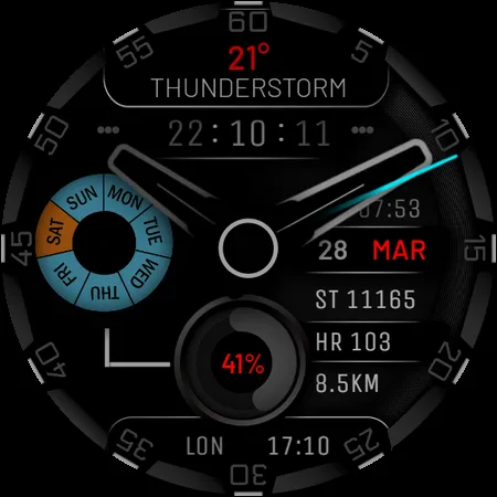 Watch Face WF181 screenshot 4