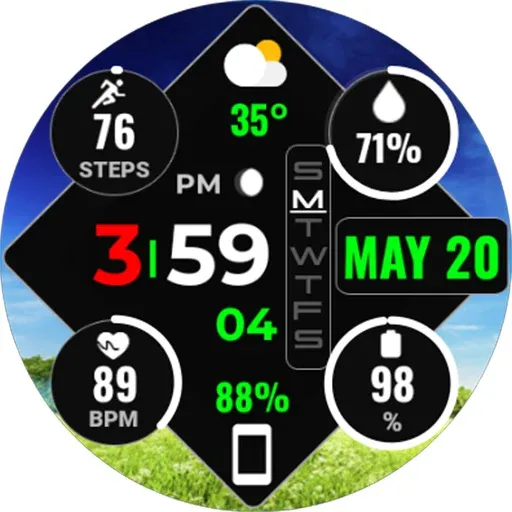 Color and Shape WearOS NTV575 screenshot 25