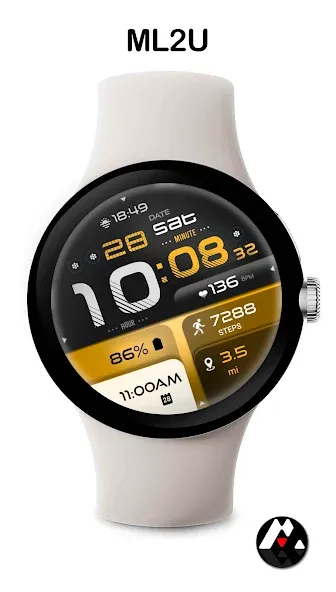 ML2U 103 Watch Face screenshot 5