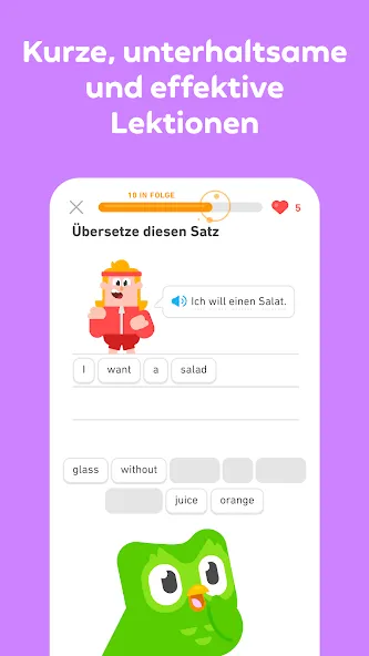 Duolingo: Sprachen & Schach screenshot 3