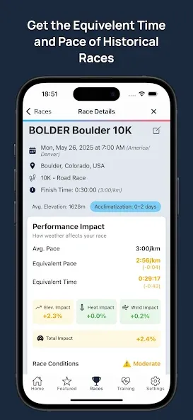 MeteoPace screenshot 6